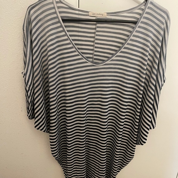 Striped Dolman Top OS - Picture 1 of 3